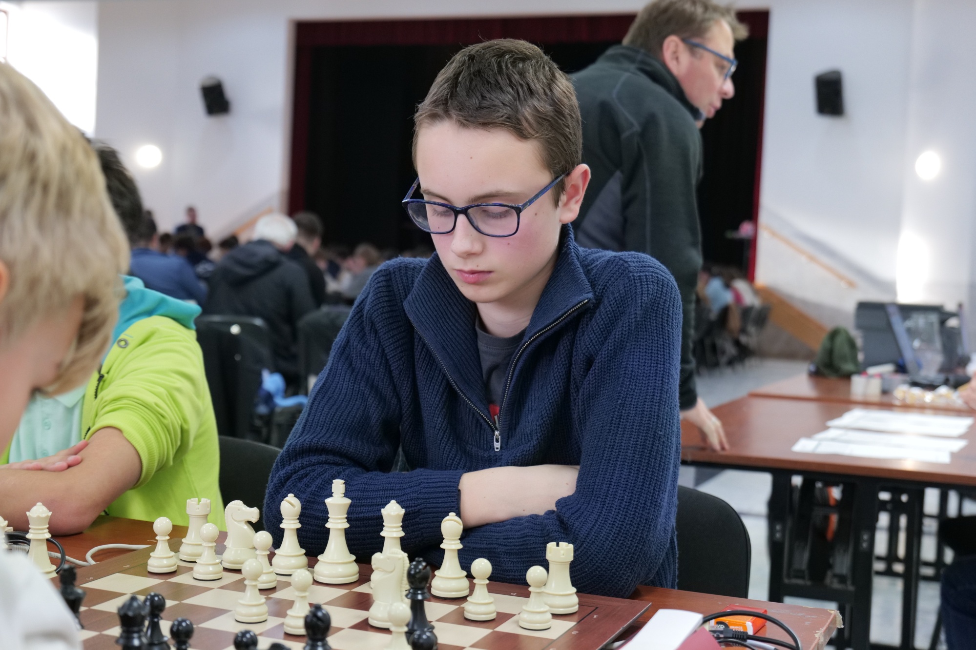 Majstrovstvá SR v šachu – reprezentácia Gamče na turnaji